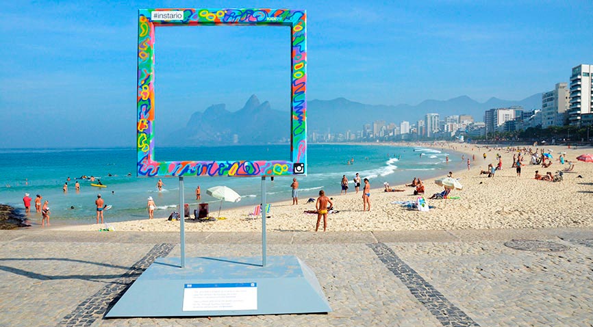 Para a promoter Carol Sampaio, uma das melhores praias do Rio é o Arpoador