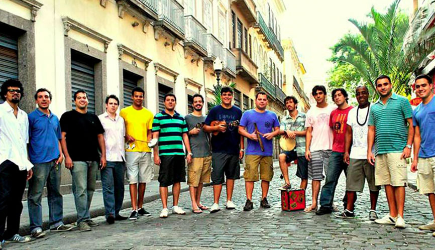 Samba da Ouvidor, sábado, roda de samba no Centro do Rio